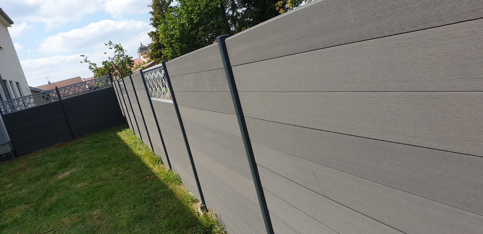 Clôture / Portail sur mesure realise par Profiler Metal Solutions en Moselle