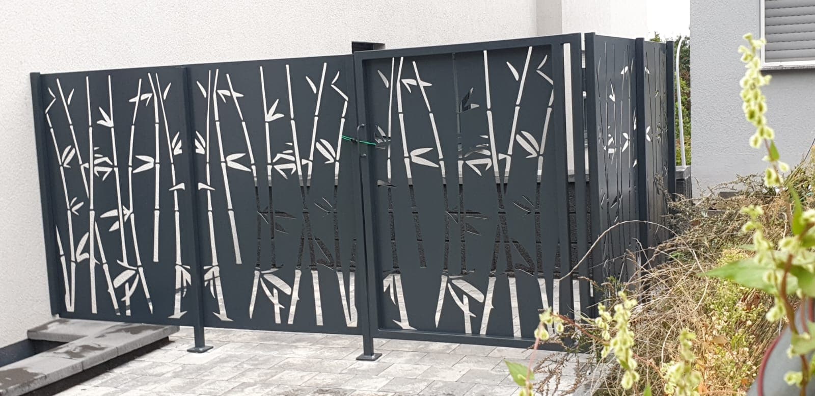 Clôture / Portail sur mesure realise par Profiler Metal Solutions en Moselle