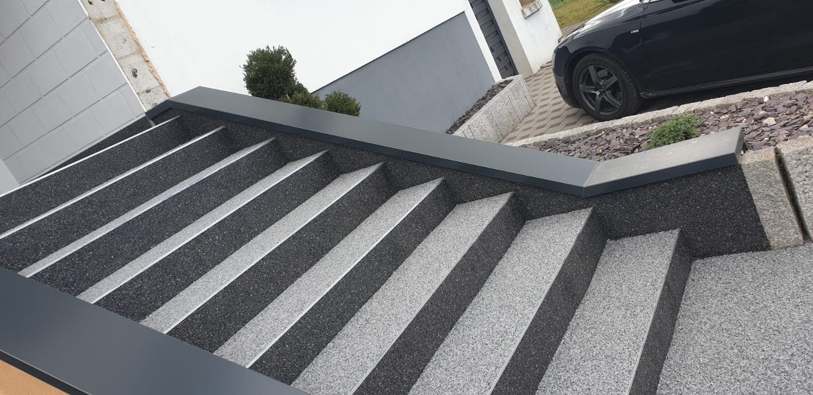 Couvertine alu sur mesure realise par Profiler Metal Solutions en Moselle