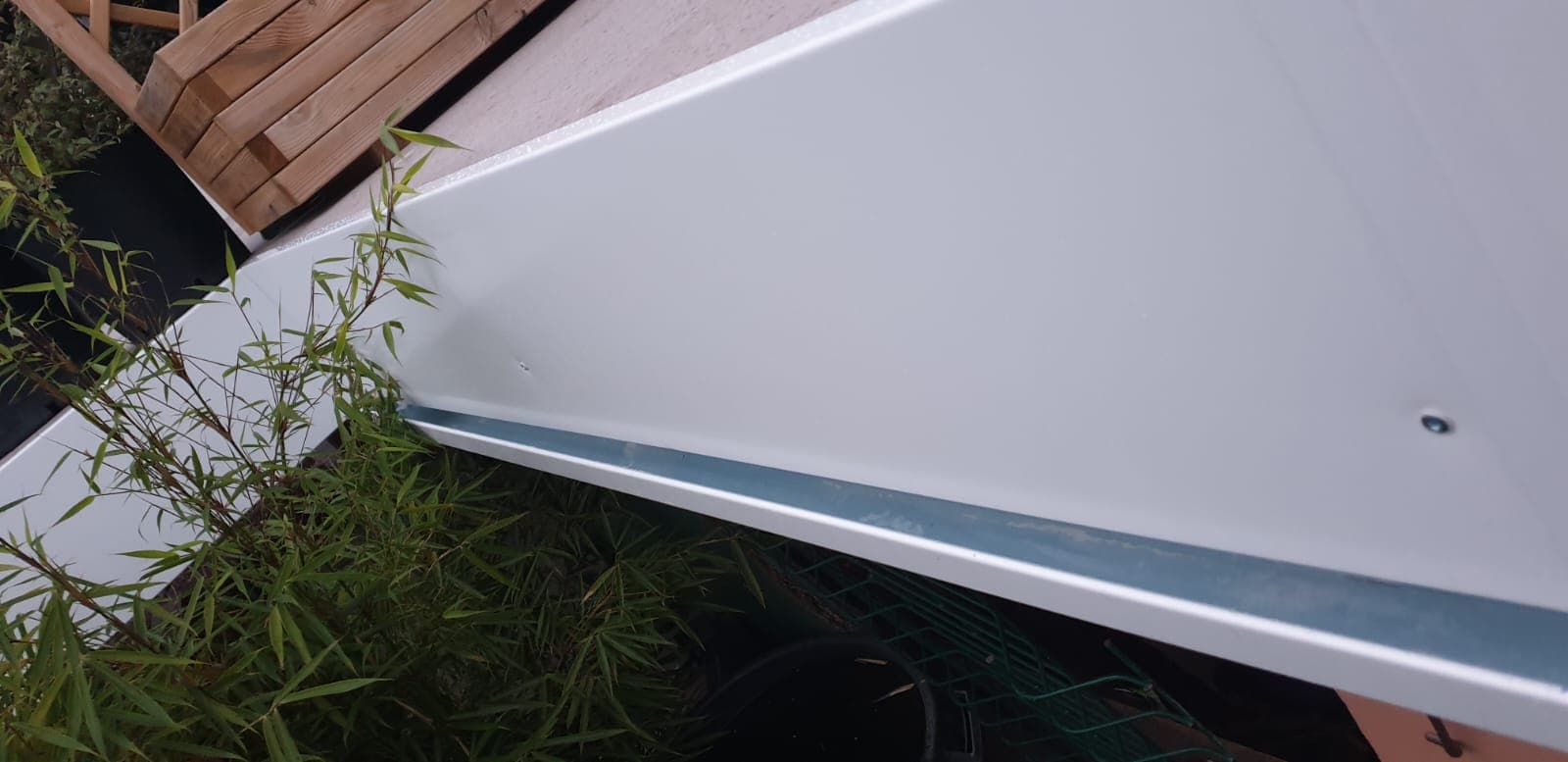 Couvertine alu sur mesure realise par Profiler Metal Solutions en Moselle