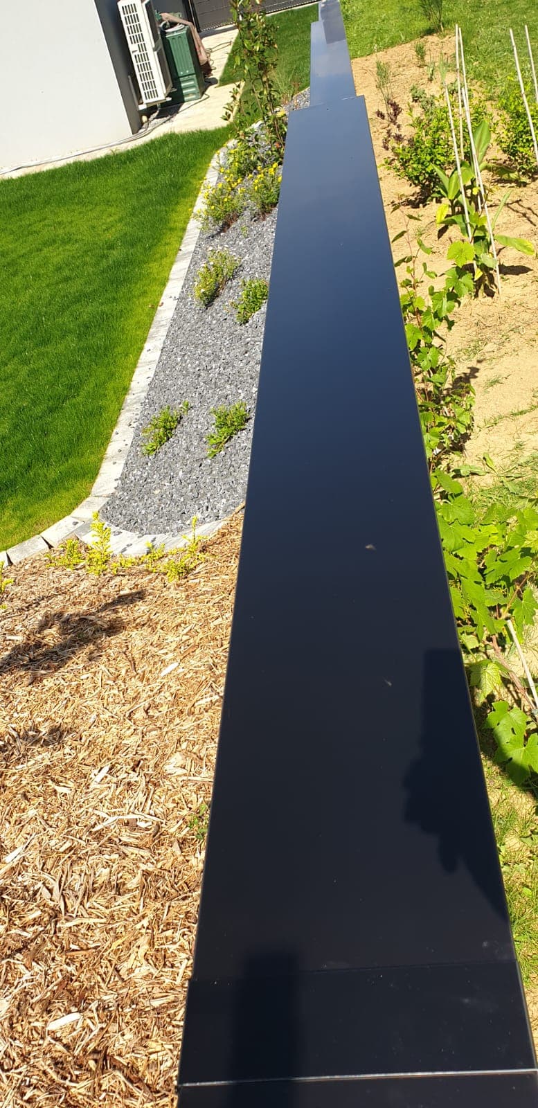 Couvertine alu sur mesure realise par Profiler Metal Solutions en Moselle