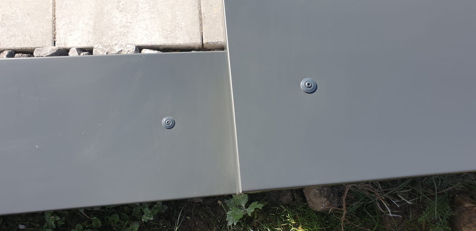 Couvertine alu sur mesure realise par Profiler Metal Solutions en Moselle