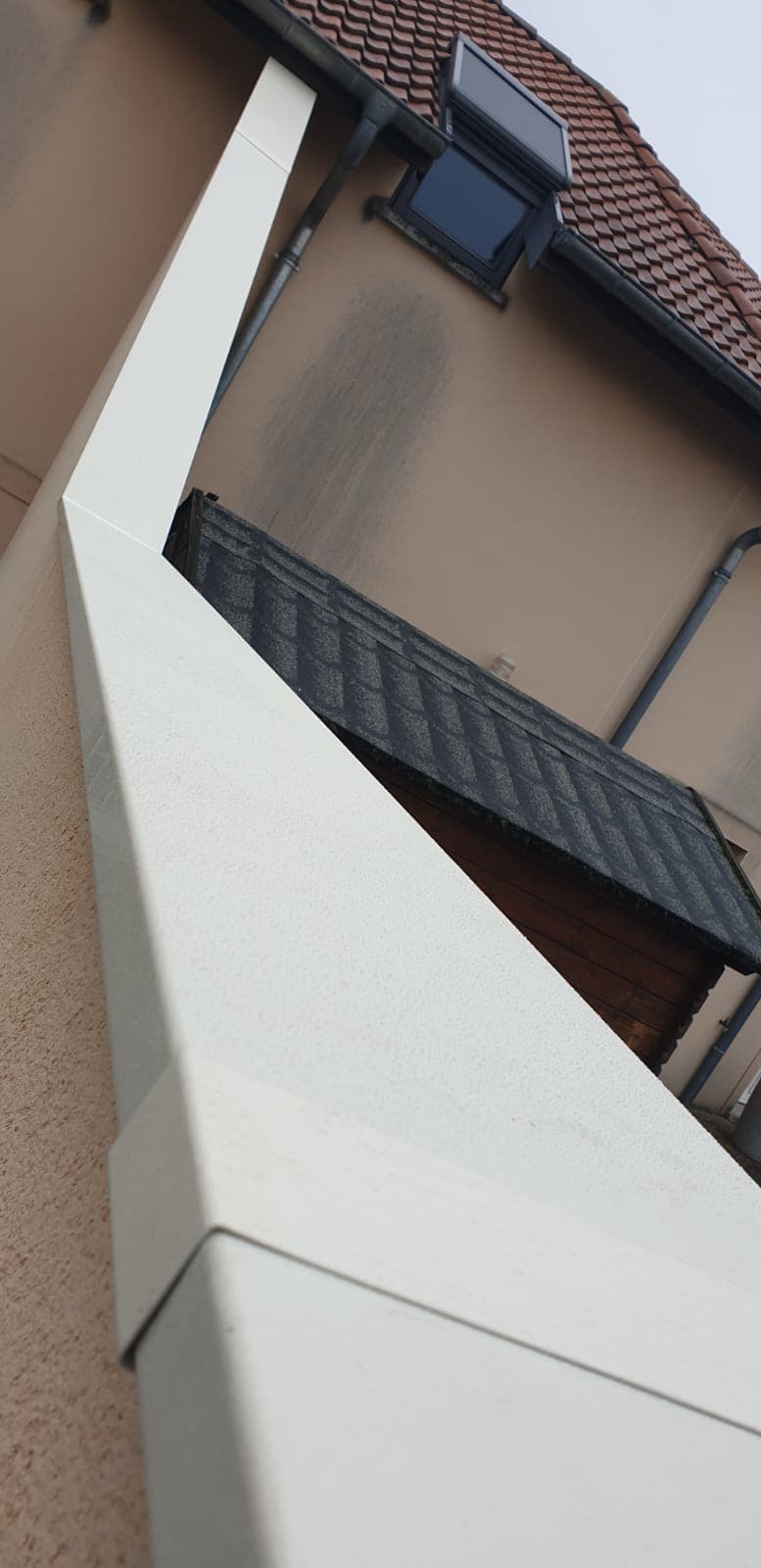 Couvertine alu sur mesure realise par Profiler Metal Solutions en Moselle