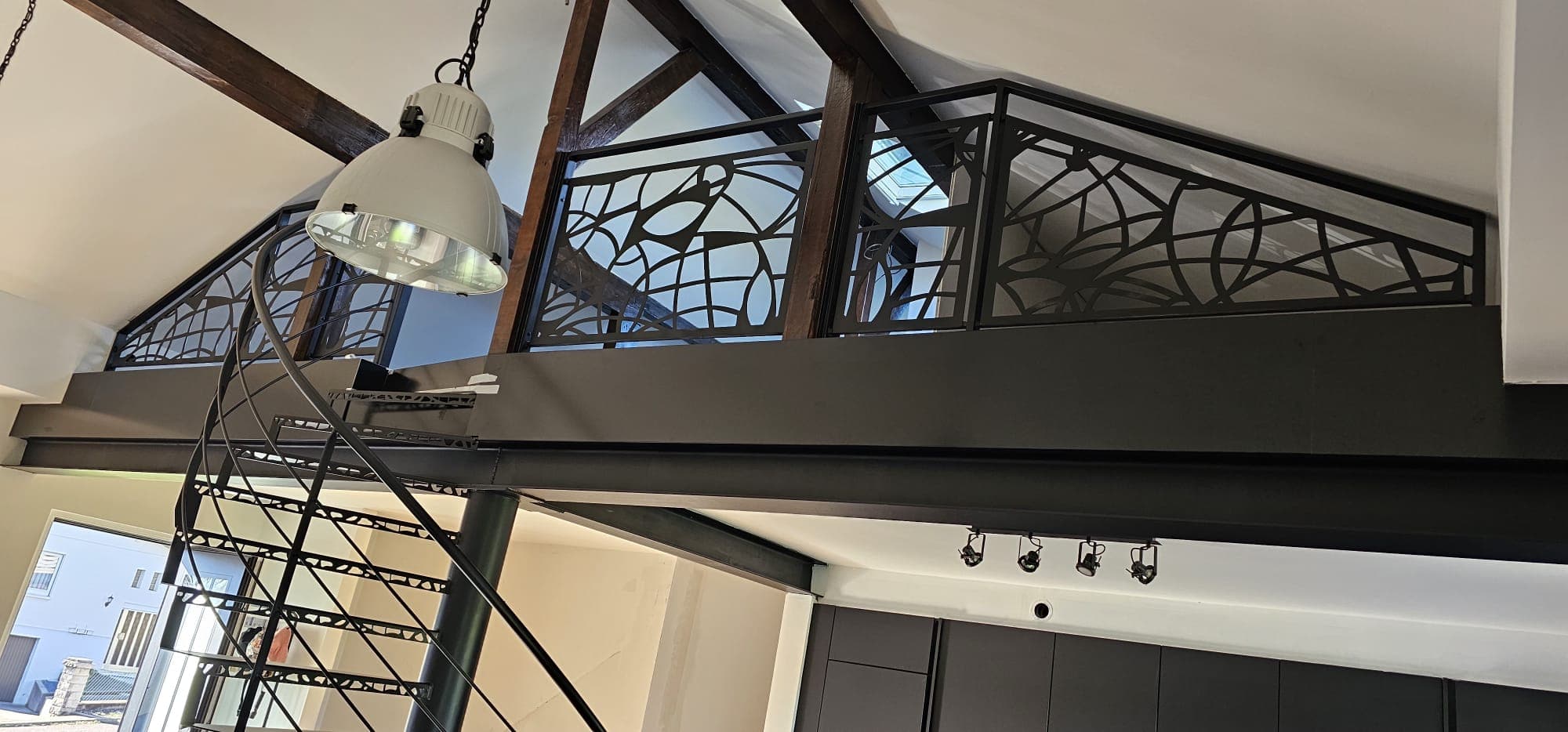 Garde-corps sur mesure realise par Profiler Metal Solutions en Moselle
