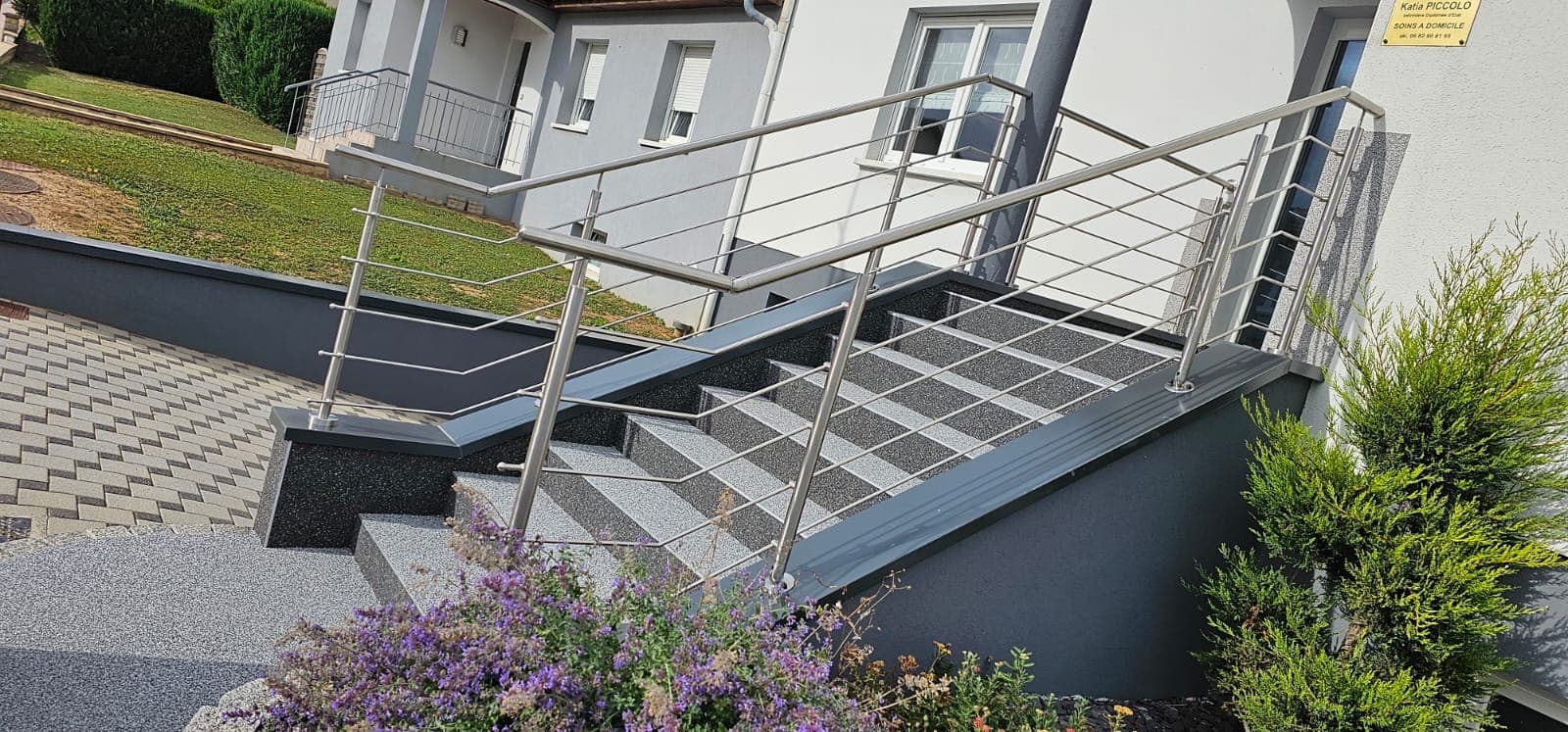 Garde-corps sur mesure realise par Profiler Metal Solutions en Moselle