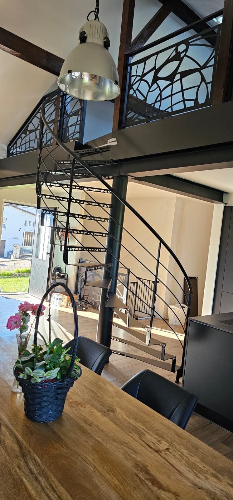 Garde-corps sur mesure realise par Profiler Metal Solutions en Moselle