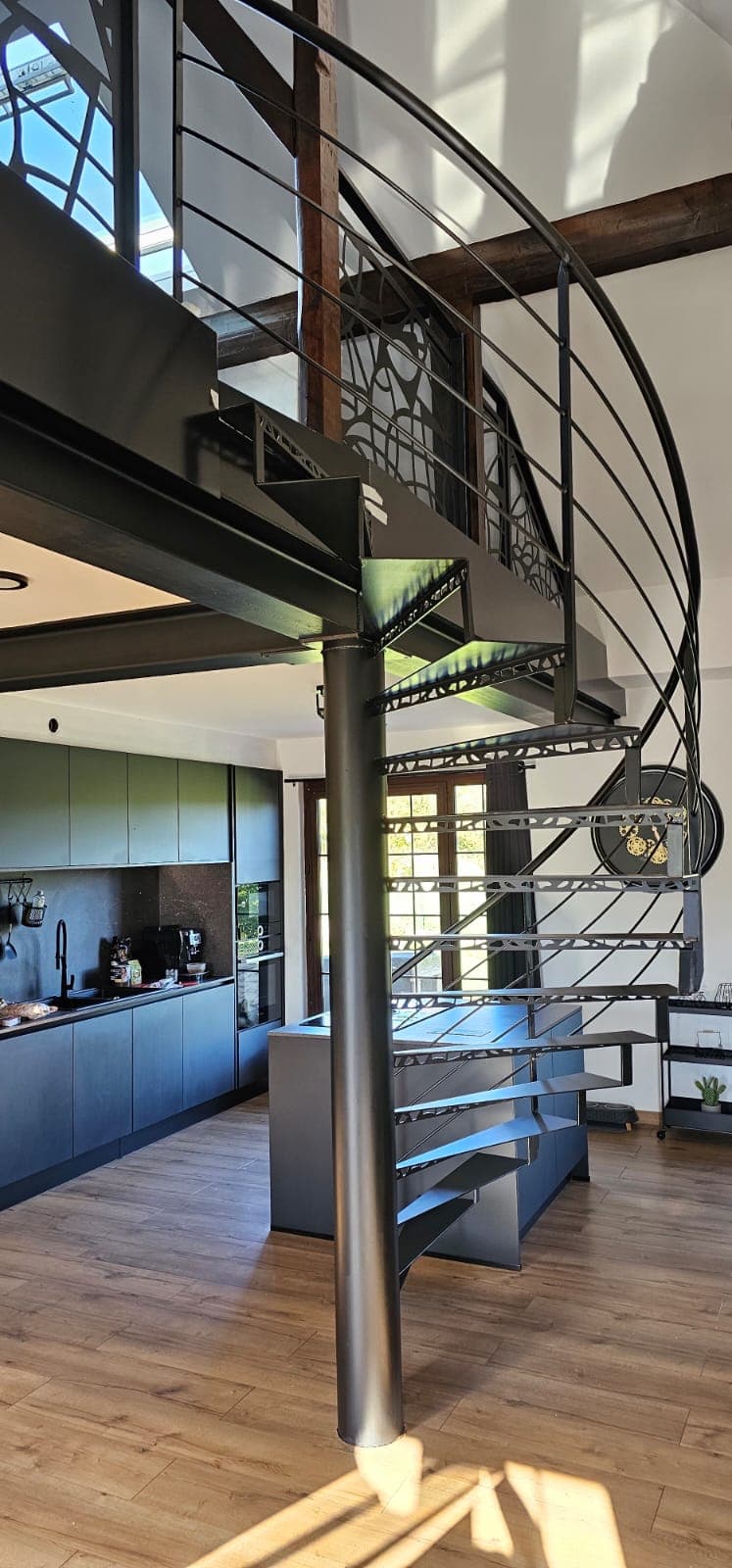 Garde-corps sur mesure realise par Profiler Metal Solutions en Moselle