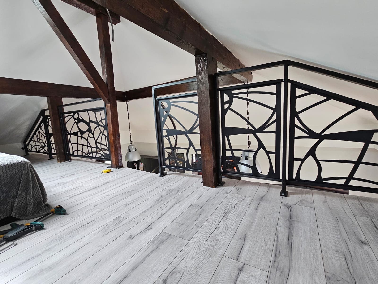 Garde-corps sur mesure realise par Profiler Metal Solutions en Moselle