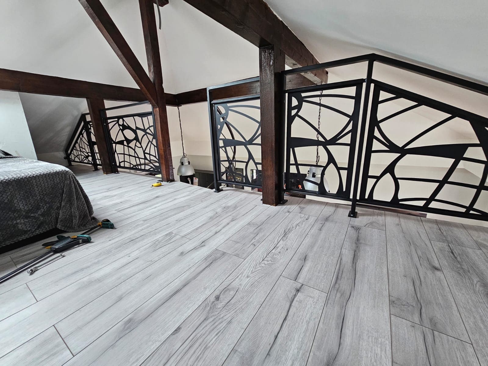Garde-corps sur mesure realise par Profiler Metal Solutions en Moselle