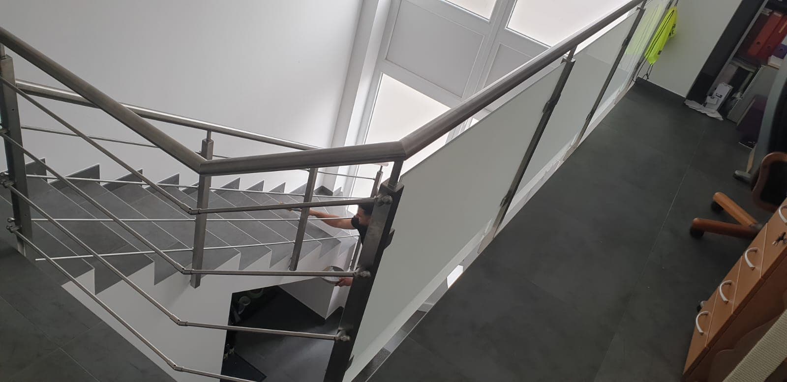 Garde-corps sur mesure realise par Profiler Metal Solutions en Moselle