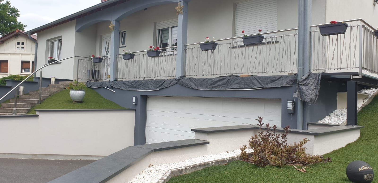 Garde-corps sur mesure realise par Profiler Metal Solutions en Moselle
