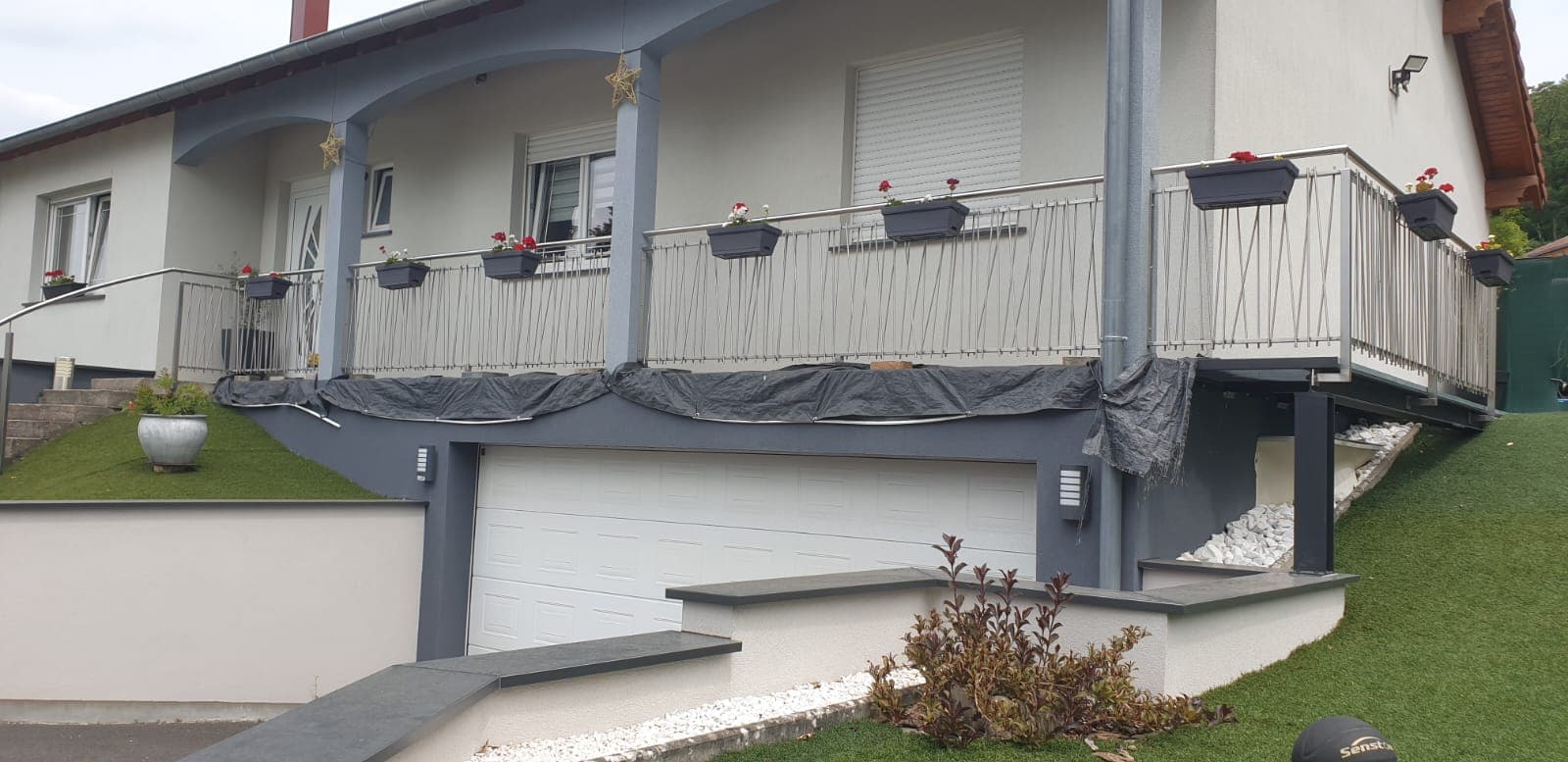 Garde-corps sur mesure realise par Profiler Metal Solutions en Moselle