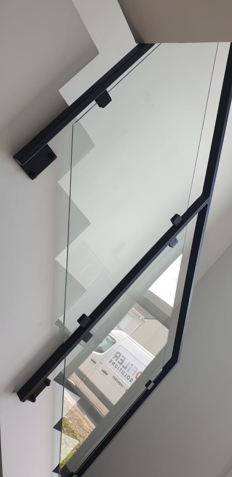 Garde-corps sur mesure realise par Profiler Metal Solutions en Moselle
