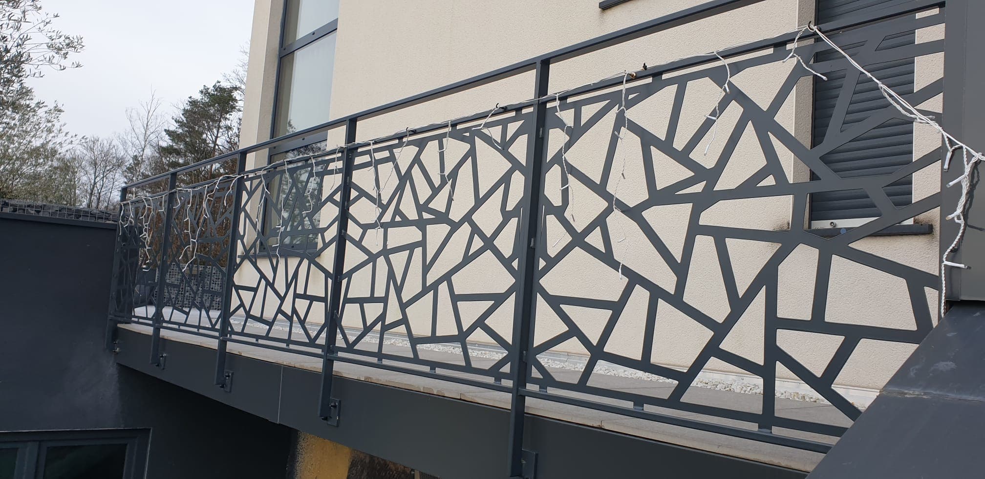Garde-corps sur mesure realise par Profiler Metal Solutions en Moselle