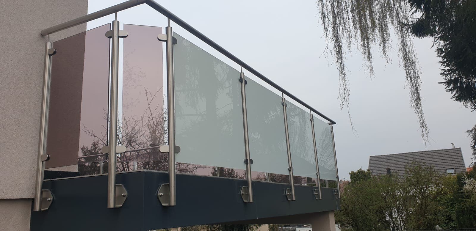 Garde-corps sur mesure realise par Profiler Metal Solutions en Moselle