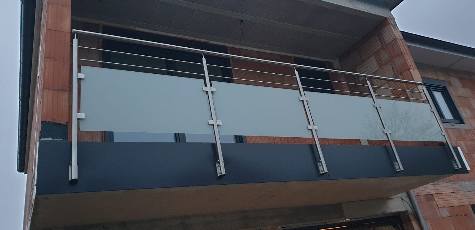 Garde-corps sur mesure realise par Profiler Metal Solutions en Moselle