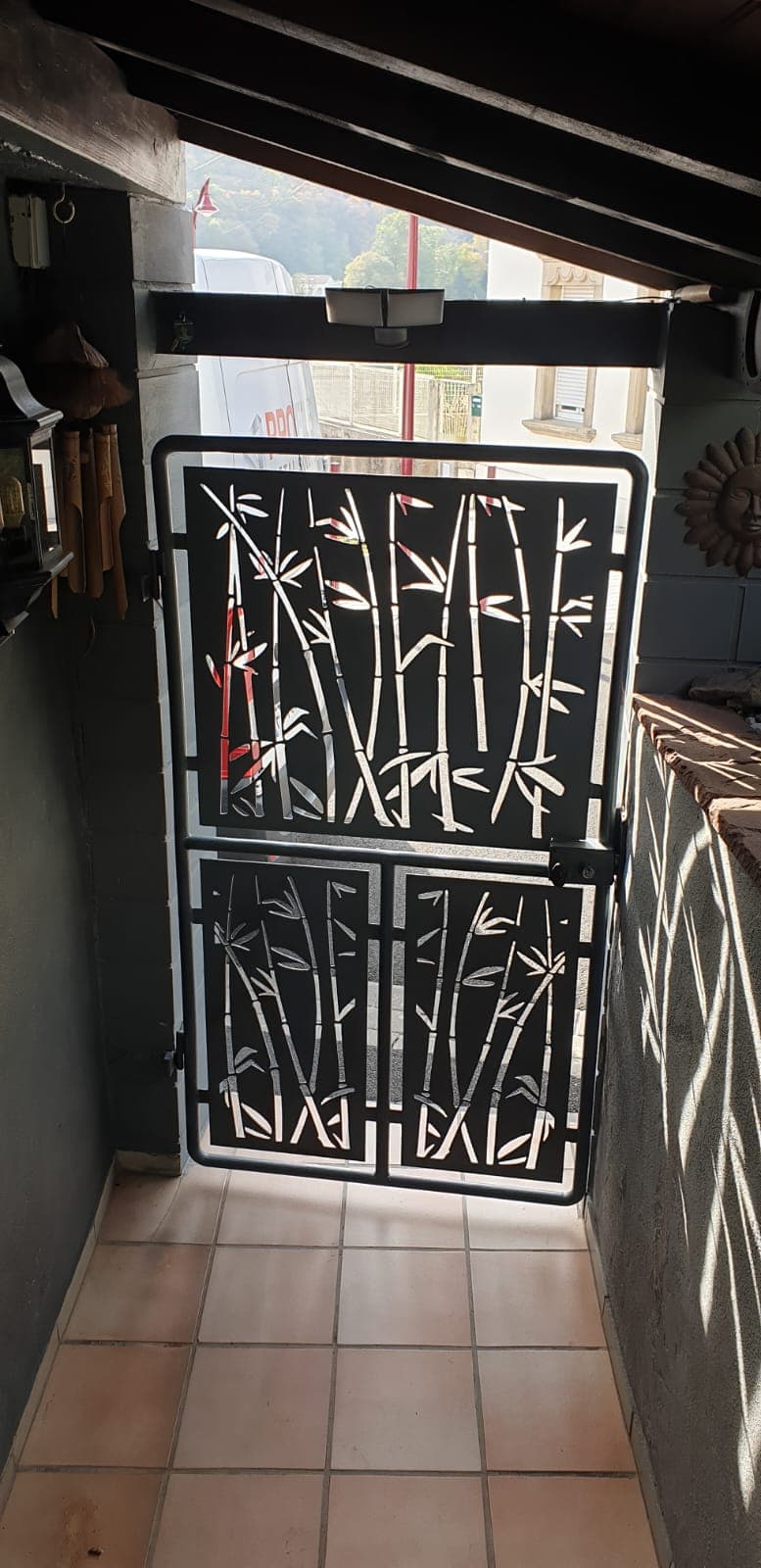 Garde-corps sur mesure realise par Profiler Metal Solutions en Moselle