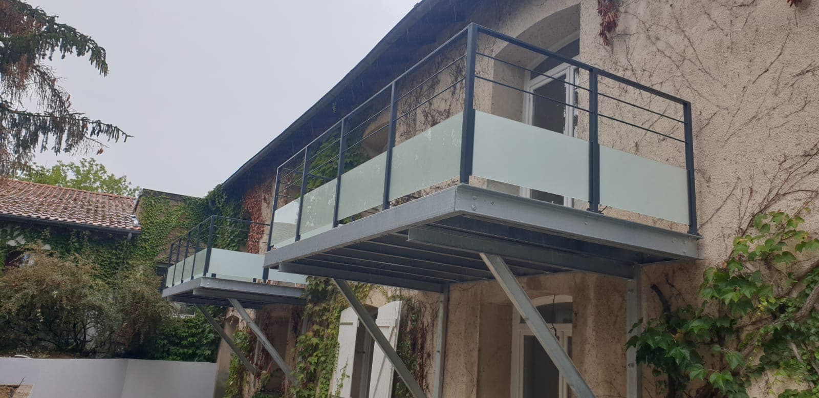 Garde-corps sur mesure realise par Profiler Metal Solutions en Moselle