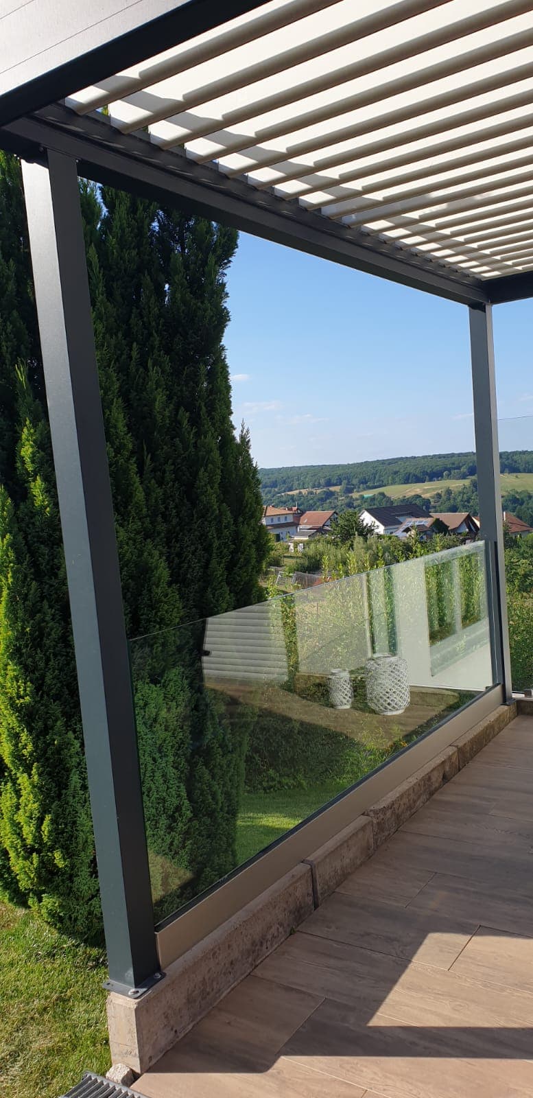 Garde-corps sur mesure realise par Profiler Metal Solutions en Moselle