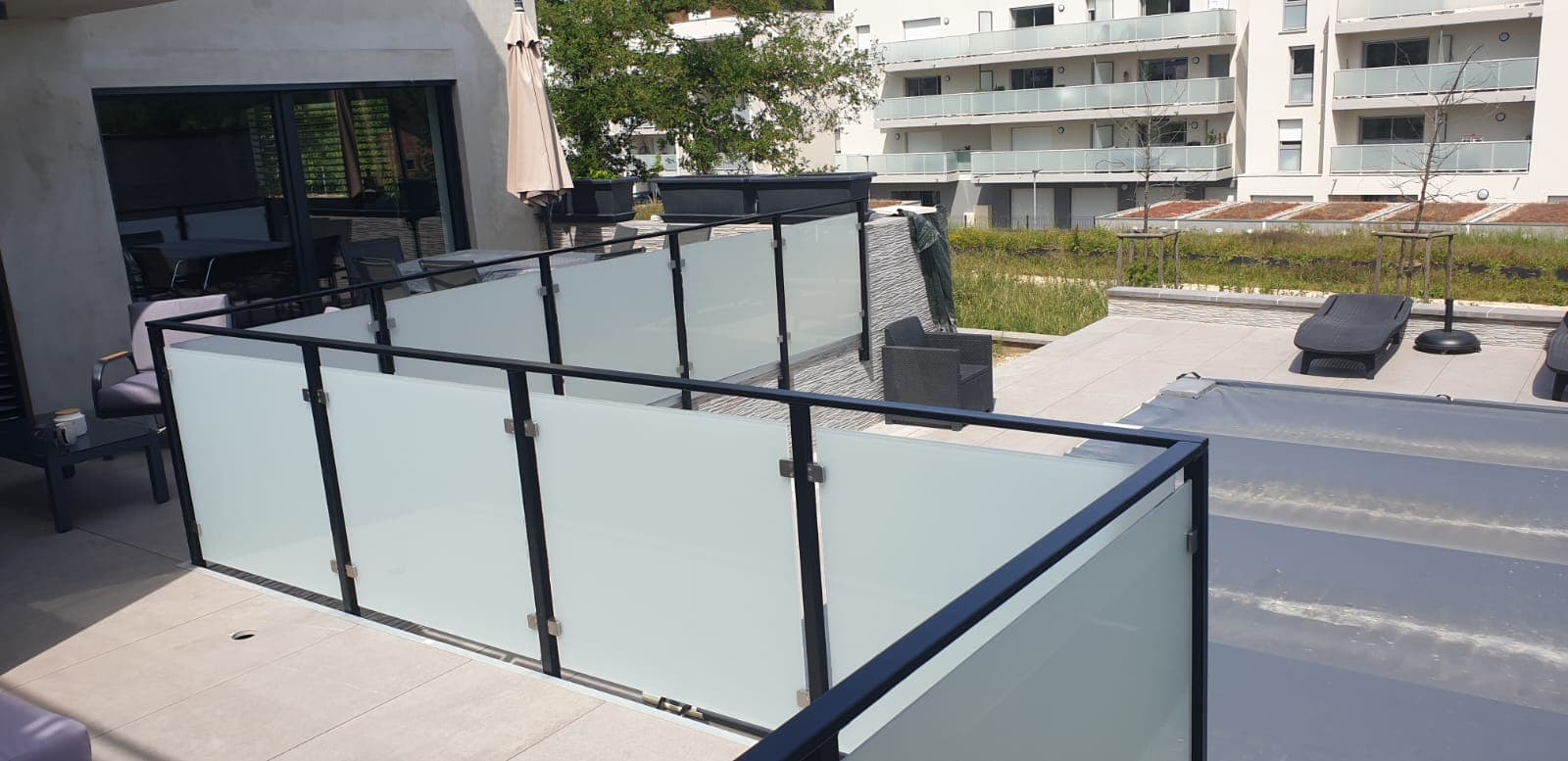 Garde-corps sur mesure realise par Profiler Metal Solutions en Moselle