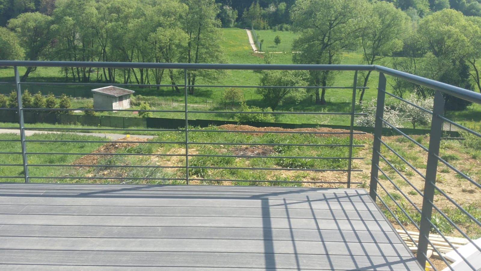 Terrasse / Charpente sur mesure realise par Profiler Metal Solutions en Moselle
